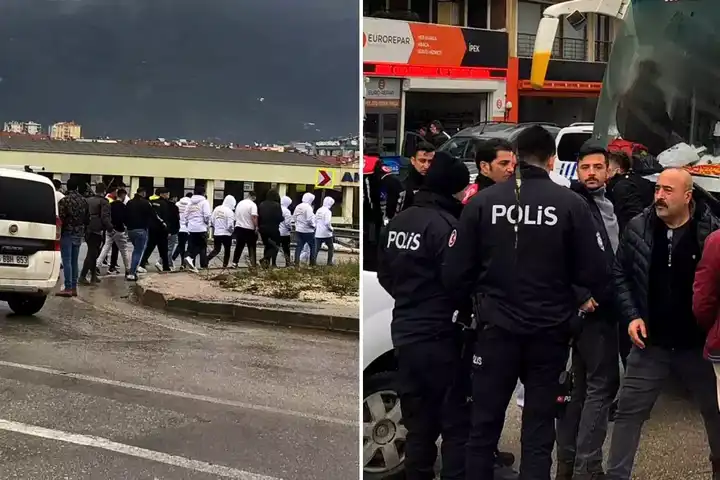 Galatasaray-Göztepe Taraftarları Arasında Bıçaklı Kavga: Yaralılar Var!